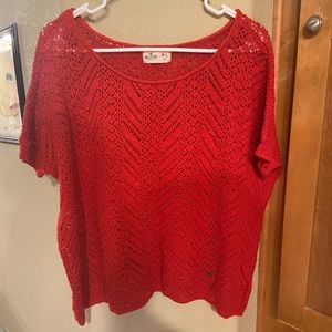 Hollister crochet top